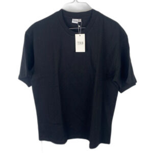 TRB Black T-Shirt Men’s Large NWT New With Tags Basic Short Sleeve Tee